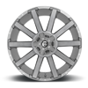6 LUG CONTRA - D714 BRUSHED GUNMETAL