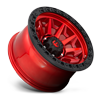 5 LUG COVERT - D695 CANDY RED W/ BLACK RING