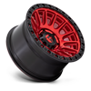 6 LUG CYCLE - D834 CANDY RED W/ BLACK RING