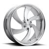 6 LUG DESPERADO 6 - PRECISION SERIES BRUSHED W/ POLISHED WINDOWS
