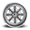 6 LUG FF49 ANTHRACITE W/ POLISHED LIP