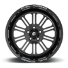 5 LUG FF60 22X10 | GLOSS BLACK & MILLED