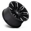 8 LUG REBAR 8 - D849 GLOSS BLACK MILLED