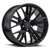 5 LUG STYLE 28 GLOSS BLACK
