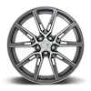 5 LUG GEMELLO - M220 GLOSS ANTHRACITE & MACHINED