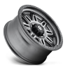 6 LUG HOSTAGE III - D568 MATTE GUNMETAL WITH BLACK BEAD RING