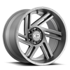 6 LUG XD835 SWIPE SATIN GREY MILLED