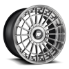 5 LUG LAS-R BRUSHED DDT FACE AND GLOSS CLEAR