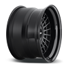 5 LUG LAS-R MATTE BLACK CENTER | GLOSS BLACK LIP