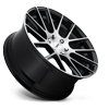 6 LUG LUXE - S206 GLOSS BLACK BRUSHED