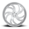 5 LUG MAFIOSO 5 - PRECISION SERIES BRUSHED W/ POLISHED LIP