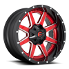 6 LUG MAVERICK - D250 CANDY RED W/ GLOSS BLACK LIP