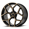 5 LUG 126 BLACK/BRONZE