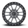 6 LUG REBEL 6 - D680 MATTE GUNMETAL WITH BLACK BEAD RING