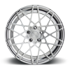5 LUG BLQ BRUSHED W/GLOSS CLEAR
