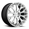 5 LUG DAB BRUSHED W/GLOSS CLEAR