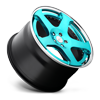 5 LUG NUE CANDY BLUE W/POLISHED LIP