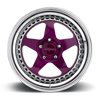 5 LUG ROC BRUSHED GLOSS PURPLE