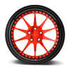 5 LUG SCN CANDY RED OVER POLISH