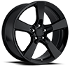 5 LUG STYLE 30 GLOSS BLACK