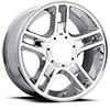 5 LUG STYLE 51 CHROME