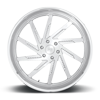 6 LUG THRASHER - PRECISION SERIES BRUSHED W/ POLISHED LIP