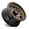 4 LUG ANZA - D583 - UTV BRONZE W/ BLACK RING