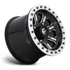 4 LUG HARDLINE - D910 BEADLOCK (LIGHTWEIGHT RING) GLOSS BLACK & MILLED