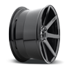 5 LUG VERONA - M168 GLOSS BLACK