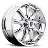 8 LUG XD779 BADLANDS CHROME