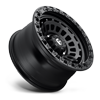 6 LUG ZEPHYR - D633 [TRUCK] MATTE BLACK