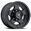 8 LUG AR23 SATIN BLACK W/ CLEAR COAT