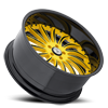 5 LUG AF815 CUSTOM-YELLOW WITH BLACK LIP