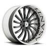 5 LUG AF815 BLACK AND CHROME