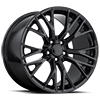 5 LUG STYLE 22 GLOSS BLACK