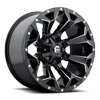 6 LUG ASSAULT - D576 GLOSS BLACK & MILLED