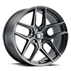 5 LUG TR79 BRUSHED MATTE BLACK W/ DARK TINT