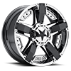 5 LUG XD811 ROCKSTAR II PVD W/MATTE BLACK ACCENTS