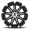 8 LUG XD779 BADLANDS GLOSS BLACK MACHINED