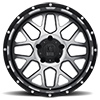 5 LUG XD820 GRENADE SATIN BLACK W/ MACHINED FACE