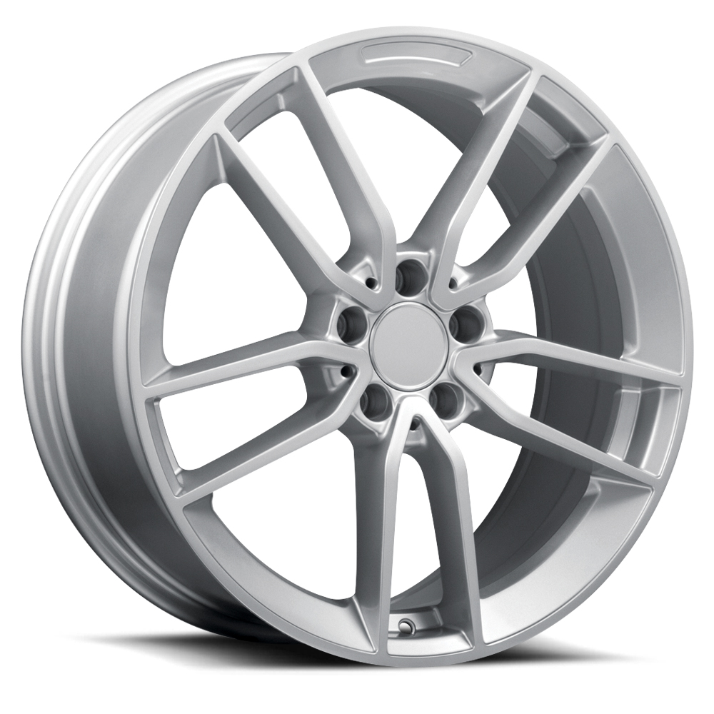 Replika R234 Wheels Down South Custom Wheels   R234 Silver 3qtr 1000 5084 